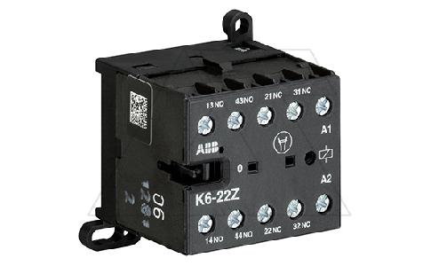 Реле мини-контакторное K6-22Z-80 110...127VAC, 2NO+2NC 4A-AC15