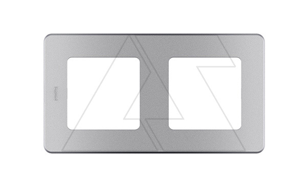 Inspiria - Рамка 2 поста (алюминий) Inspiria - Рамка 2 поста (алюминий)