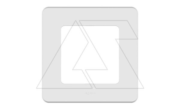 Inspiria - Рамка 1 пост (белая) Inspiria - Рамка 1 пост (белая)