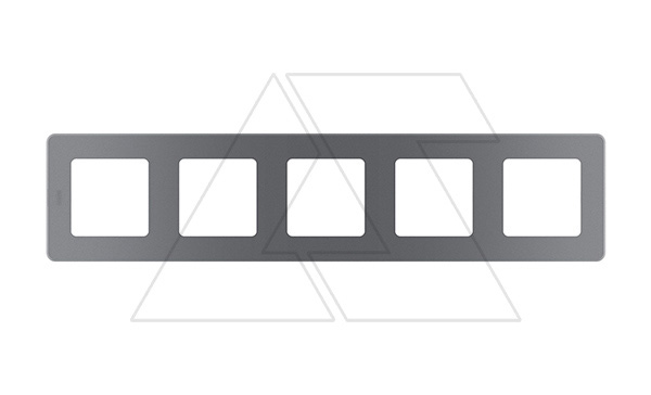 Inspiria - Рамка 5 постов (дымчатый) Inspiria - Рамка 5 постов (дымчатый)