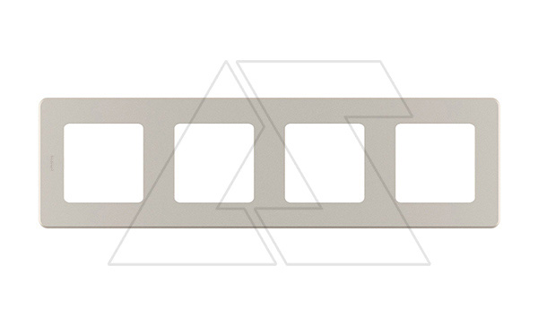 Inspiria - Рамка 4 поста (шампань) Inspiria - Рамка 4 поста (шампань)