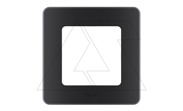 Inspiria - Рамка 1 пост (антрацит) Inspiria - Рамка 1 пост (антрацит)