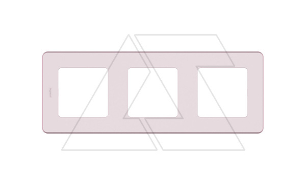 Inspiria - Рамка 3 поста (розовый) Inspiria - Рамка 3 поста (розовый)