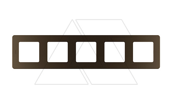 Inspiria - Рамка 5 постов (бронза) Inspiria - Рамка 5 постов (бронза)