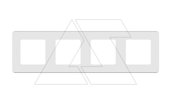 Inspiria - Рамка 4 поста (белая) Inspiria - Рамка 4 поста (белая)