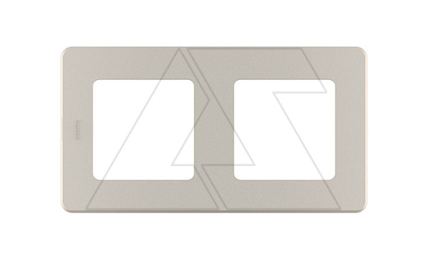 Inspiria - Рамка 2 поста (шампань) Inspiria - Рамка 2 поста (шампань)