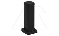 Мини-колонна 0,3m, 1 секция, корпус из алюминия, крышка ПВХ, цвет черный