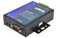 Преобразователь интерфейсов ZLAN5143-EU, RS-232/485/422 в Ethernet, 1xRS-485/422, 1xRS-232, Modbus Gateway, 24VDC, EU Power, DIN35