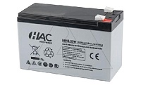 Батарея аккумуляторная HAC HR12-32W, F2, 12V/8Ah, 151х65х94(100) ДхШхВ, 2.2 кг, 8 лет