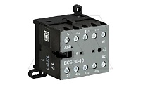 Мини-контактор BC6-30-10-01 24VDC, 3NO 9A(20A-AC1) 4kW, всп.контакт 1NO (4A-AC15)