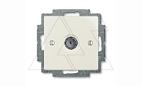 Basic 55 - Розетка TV простая 2400MHz (шале-белый)