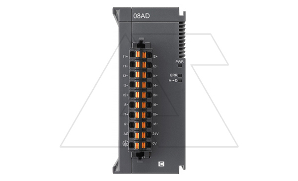 Модуль расширения AS08AD-C, 8AI, токовый режим