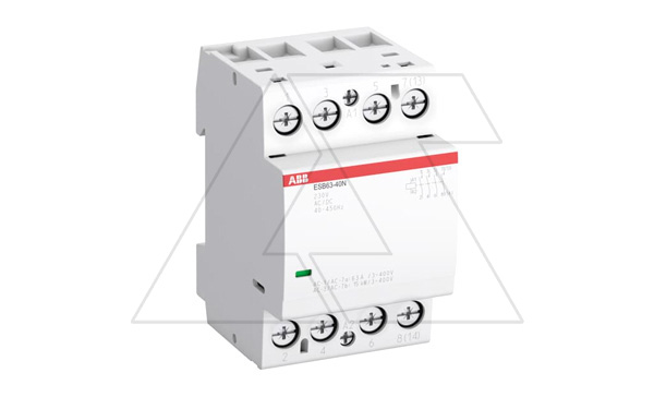 Контактор модульный ESB63-40N-06, 63A, 4NO, 230VAC/DC, 3M