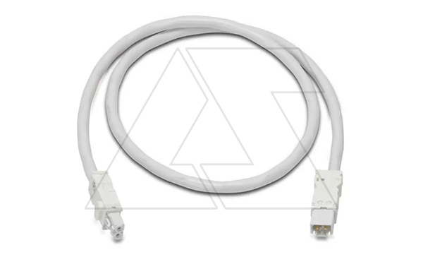 Разъем с кабелем для последовательного подключения светильников LED 025, 1м, 2х1,5мм2