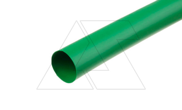 Термоусаживаемая трубка зеленая 6,5/3 для провода d=3,1...5,4мм