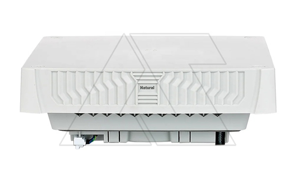 Вентилятор потолочный с фильтром 130Вт, 870м3/ч, 230VAC, габариты 396x399x130мм, IP55, RAL7035