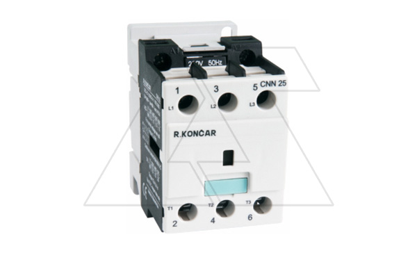 Контактор CNN 25 00 220/230V 50Hz, 3P, 25A/(40A по AC-1), 11kW(400VAC), 220/230VAC