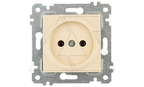 Rita - Розетка 2P, сл.кость Rita - Розетка 2P, сл.кость