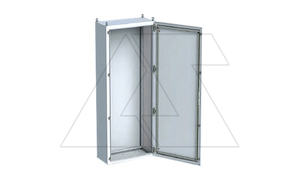 Щит NEOmb моноблочный 2000x800x400мм (ВxШxГ) с монтажной панелью, RAL7035, IP65