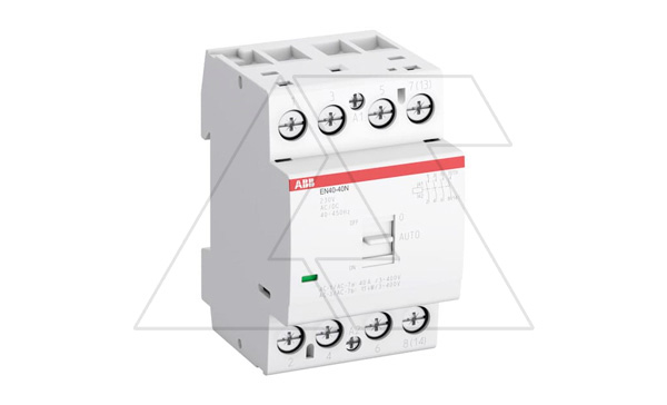 Контактор модульный EN40-30N-06, 40A, 3NO, 230VAC/DC, 3M, c рычагом управления