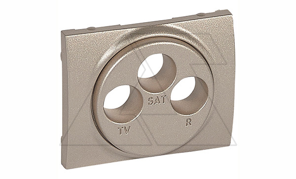 Galea Life - Обрамление для розетки TV-RD-SAT, Titanium Galea Life - Обрамление для розетки TV-RD-SAT, Titanium