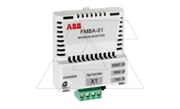 Плата расширения интерфейса FMBA-01, Modbus RTU для ACS355 Плата расширения интерфейса FMBA-01, Modbus RTU для ACS355