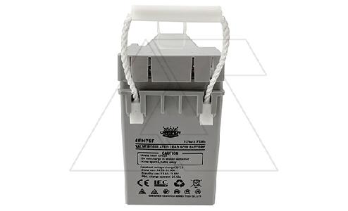 Батарея аккумуляторная фронт-терминальная Champion Power 6FM75F, F12(M8), 12V/75Ah, 562х114х188(193) ДхШхВ, 12 лет