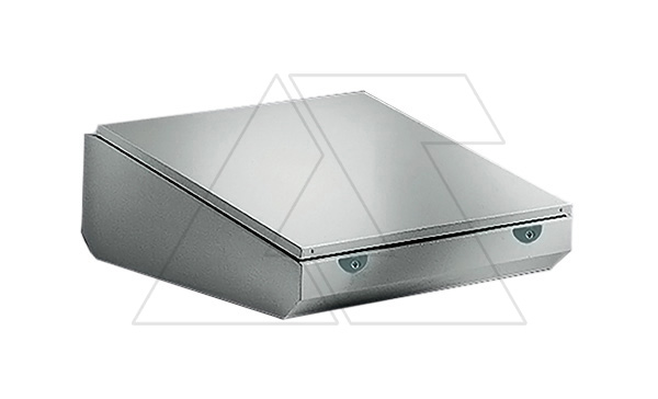 Полка ME 800x400(650)мм (ШхГ) для пульта управления, RAL7035