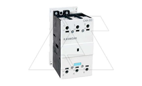 Контактор CNN 80 00 380/400V 50Hz, 3P, 80A/(95A по AC-1), 37kW(400VAC), 380/400VAC