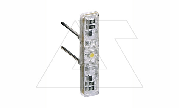 Светодиодная лампа подсветки для переключателя на 2 направления и кнопки 230В, 0,15мА, втычная