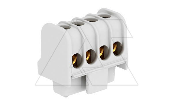 Клемная колодка KL-T 06-16 для коробок Т100-350, 4х6...16мм², 400V, серый, полиамид