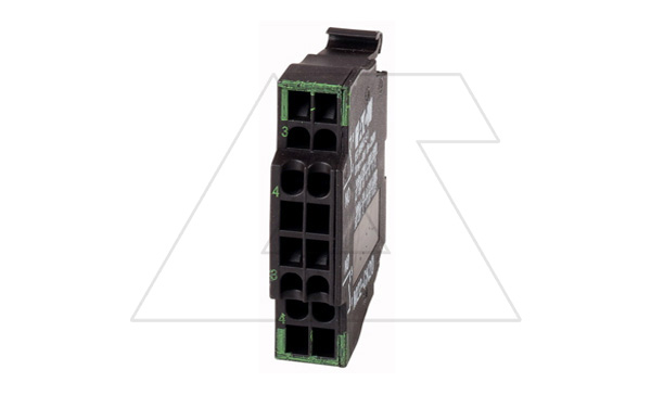 Блок-контакт 2NO, 4A, безвинтовой зажим Titan M22-CK20