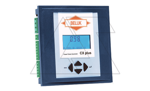 Регулятор BLR-ACXplus (ACXP06T-MB), 6 транзисторных ступеней, изм. THDI/THDU/°C, Umin/Umax, TTL, авар. контакт, 90_550VAC, RS485 Modbus, фронт IP41