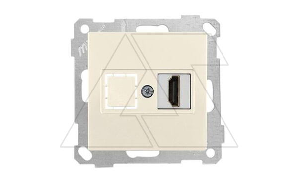 21 - Розетка 1xHDMI, сл.кость