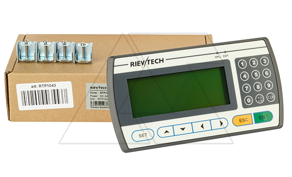 Панель управления кнопочная, STN 4.3", 192x64, ARM CORTEX-M3 72 МHz, ROM 256KB, RAM 256KB, 2xCOM RS232/422/485, USB Type-B, IP65 Панель управления кнопочная, STN 4.3", 192x64, ARM CORTEX-M3 72 МHz, ROM 256KB, RAM 256KB, 2xCOM RS232/422/485, USB Type-B, IP65