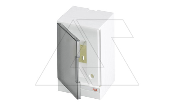 Щиток навесной ABB Basic E BEW402202, 2M, прозр. серая дверь, 63A, IP40, 120x180x102mm, без шин