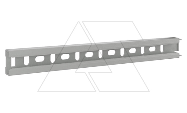 Направляющая для крепления в ряд держателей 510**M, 510**R, 511**R, 512**, L=200мм, RAL 7035, полипропилен