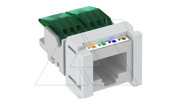 Разъем rj45 кат.5e snap-in. Тип: ASM-C5 S