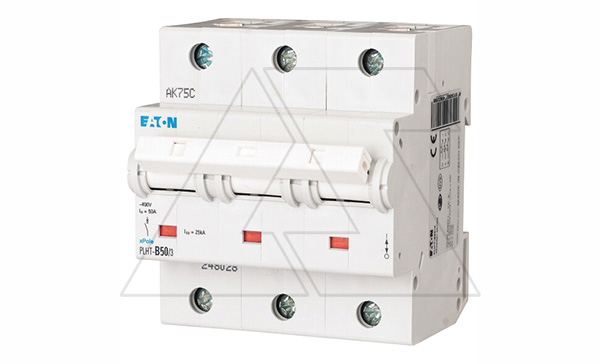 Авт. выключатель PLHT-D50/3, 3P, 50A, хар-ка D, 25kA, 4.5M Авт. выключатель PLHT-D50/3, 3P, 50A, хар-ка D, 25kA, 4.5M