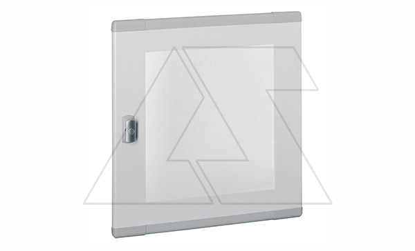 Дверь для щита XL3 160 на 6 рядов, плоская, прозрачное стекло