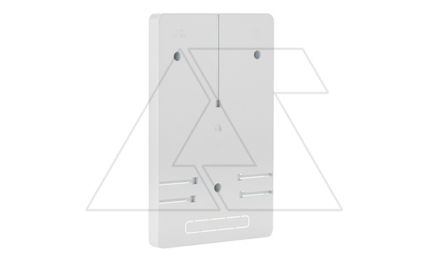 Панель для установки 3-ф счетчиков 3F, с комплектом винтов, 199x327x24,7mm, RAL 9003, PS, GW 650°C, IP20
