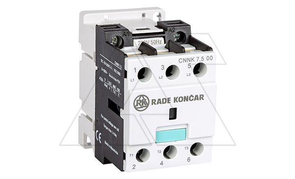 Контактор CNNK 7.5 00 230V 50/60Hz, 3P, 11A, 7.5kVAr(400VAC по AC6-b), 230V50/60Hz Контактор CNNK 7.5 00 230V 50/60Hz, 3P, 11A, 7.5kVAr(400VAC по AC6-b), 230V50/60Hz