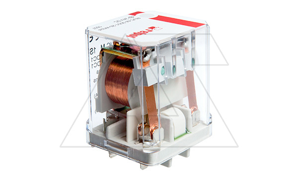 Реле RUC-M-1052-26-W110, 2NO, 4.5A(220VDC), 110VDC, контактный зазор ≥3mm, для FASTON 187 и цоколя