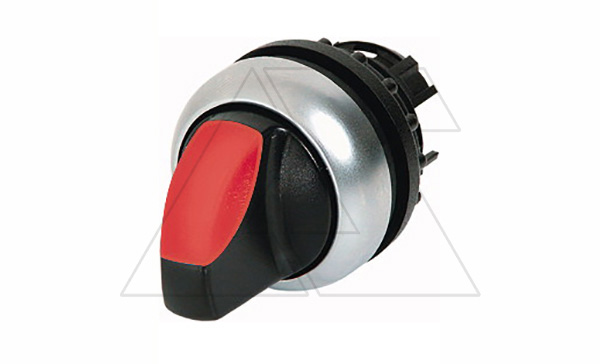 Переключатель0-I(40o,возвр.)скрасн.рукояткойсподсв.TitanM22-WLK-R,IP66