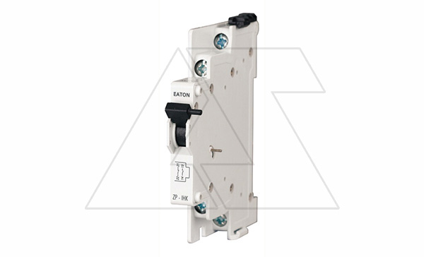 Блок-контакт вспом. ZP-IHK, 1NO+1NC, 6A(250VAC), монтаж защелками, для PL, HL, CLS, PFL, HNB, Z-MS, mRB, FRB, FAZ, AFDD, ZP-A, 0.5M