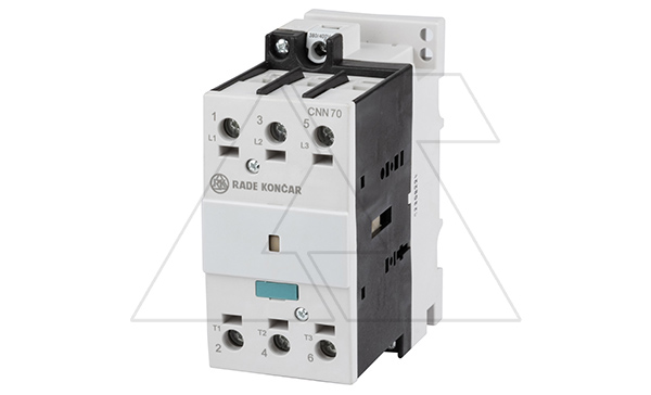 Контактор CNN 70 00 380/400V 50Hz, 3P, 65A/(90A по AC-1), 33kW(400VAC), 380/400VAC