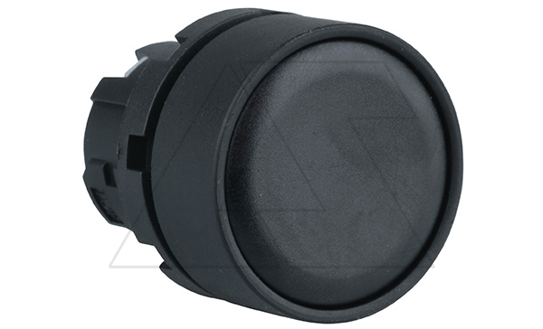Головка кнопки PB3E, плоская, черная, без фиксации, без подсветки, 22mm, IP65