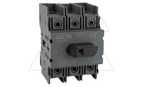 Выкл. нагрузки OTG-125F3, 125A 3P рукоятка спереди