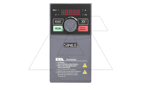 Преобразователь частоты EM730-0R4-2B, 1ф вход/3ф выход, 230VAC, 0.4kW, 2.8/3.2A, IP20, корп.A0