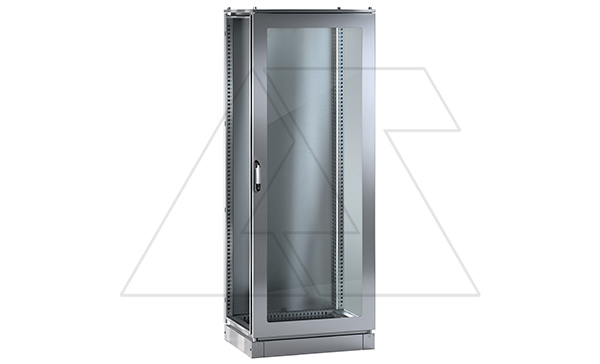 Щит в сборе ENUX 1800x600x500мм (ВxШxГ), нерж.cталь, дверь прозрачная, IP55